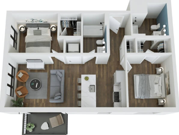 telesto floor plan