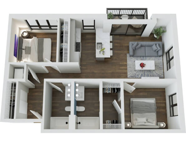 prometheus floor plan