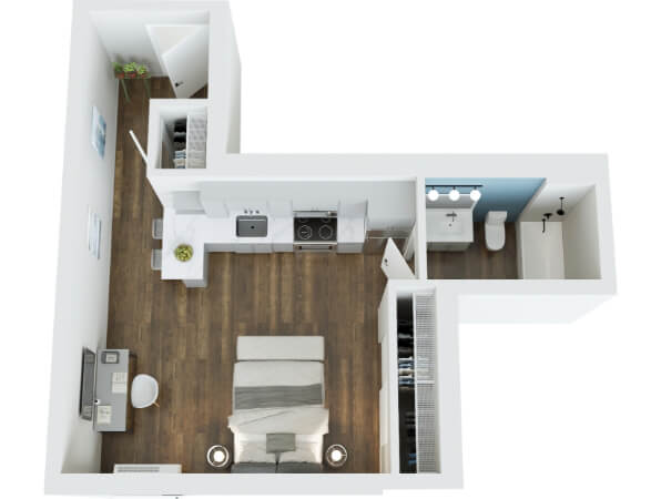 hyrdra floor plan